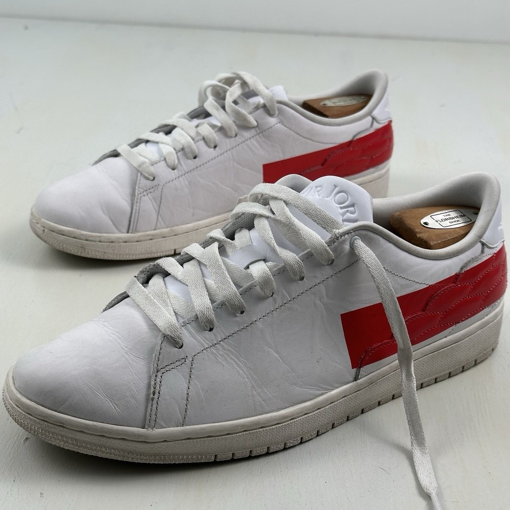 Nike Air Jordan 1 Centre Court Mens Size 11 University White Red DJ2756-101